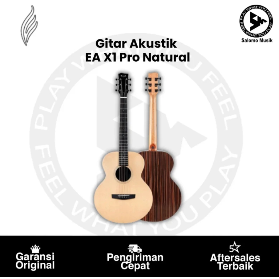 Gitar Akustik Enya EA X1 Pro Natural