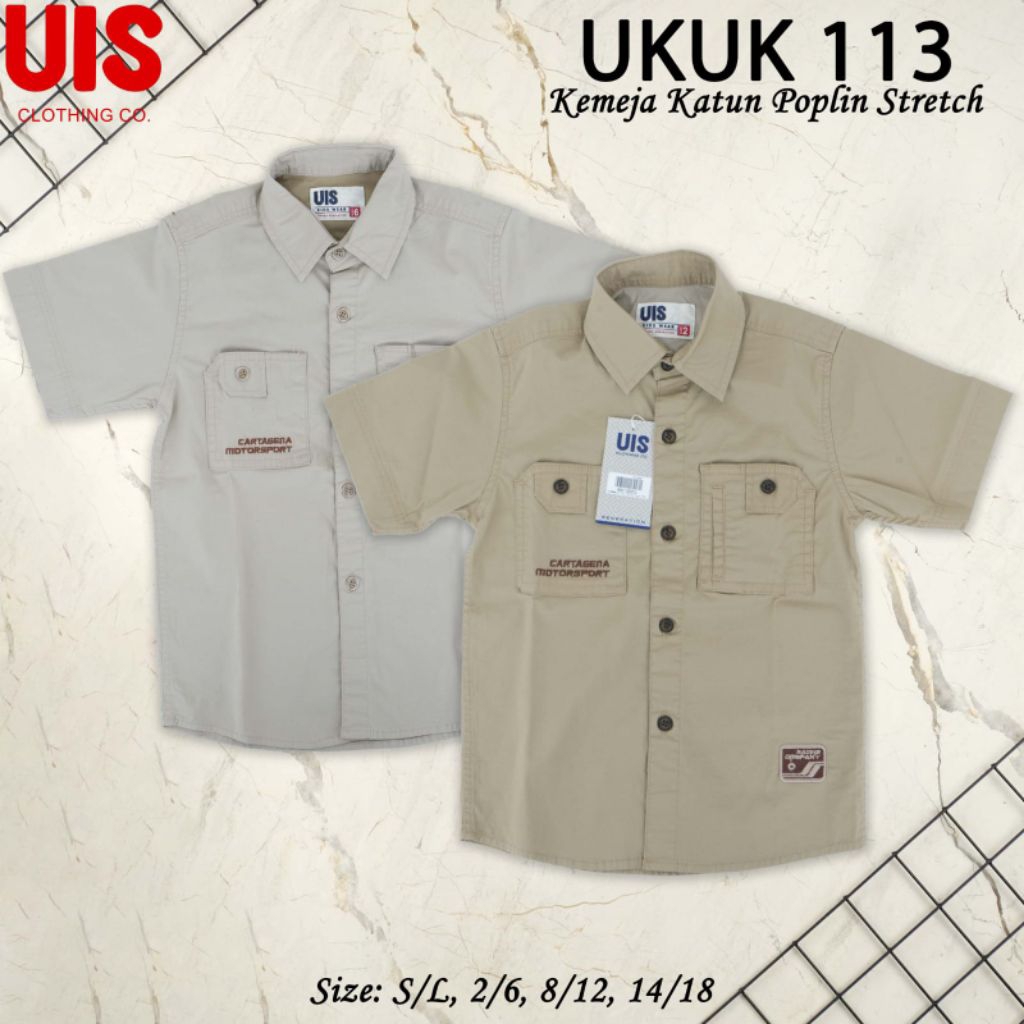 kemeja anak laki-laki UIS/ Hem anak laki laki keren/ kemeja anak laki -laki premium