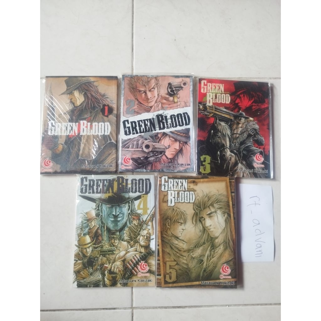 Komik Kolpri Green Blood 1-5 (Tamat) Like New