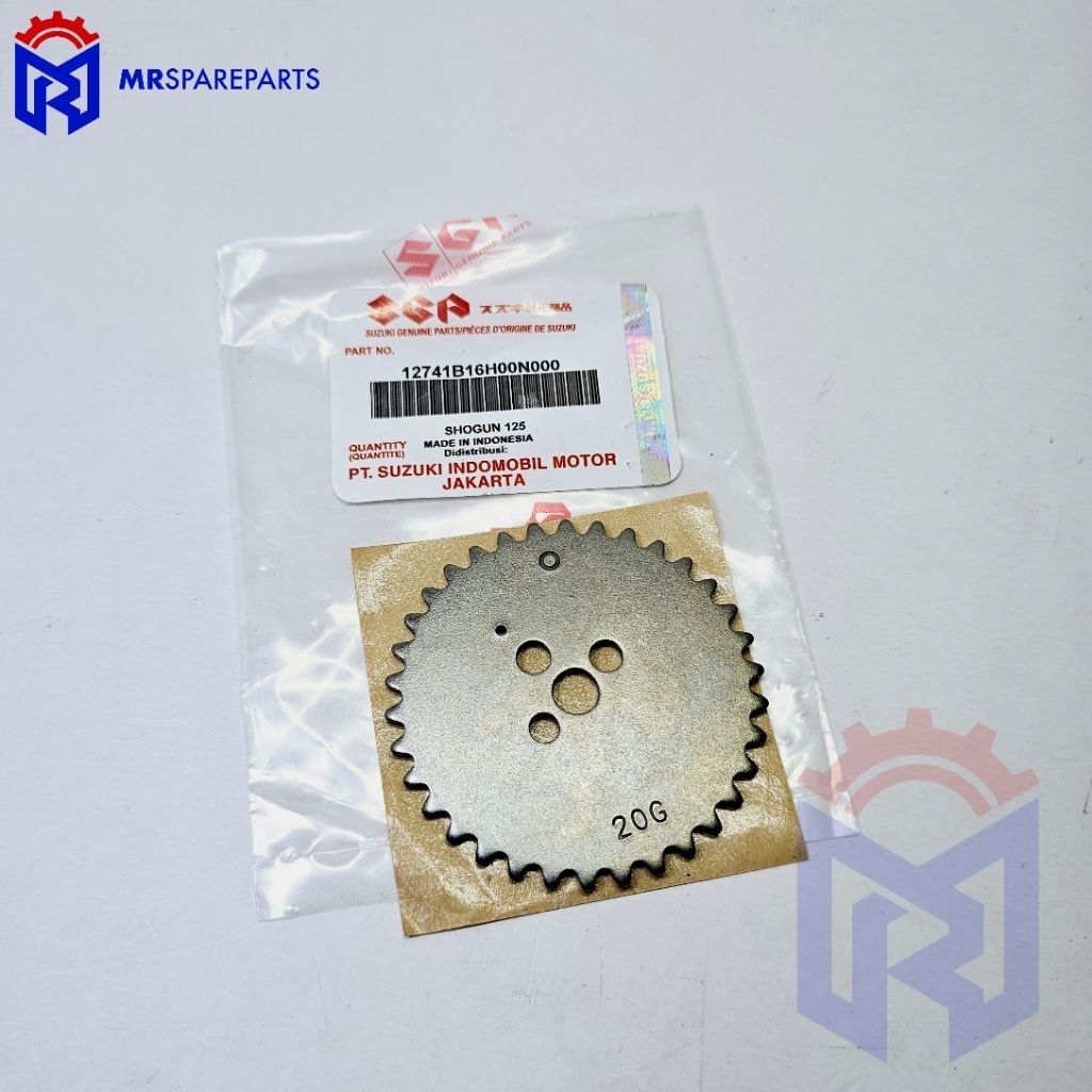 Gear Gigi Sentrik Gigi Teming Motor Shogun 125.