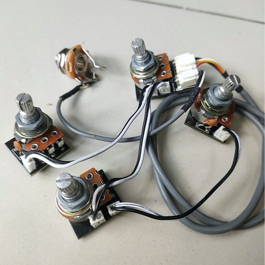 Wiring Set Gitar electrik Model Gibson atau Hollow Body