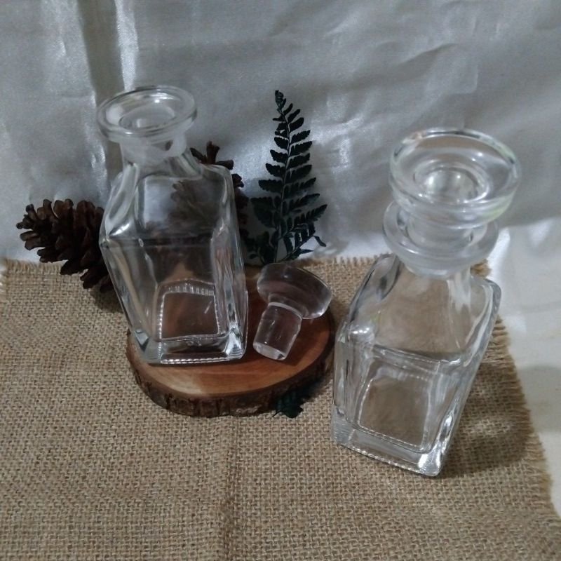 BOTOL JIN 150 ML, Botol disply Bibit parfum. Harga Satuan (pcs)