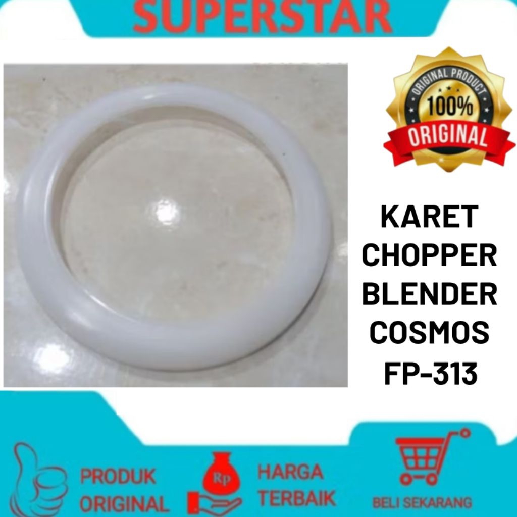 karet gelas chopper blender cosmos fp-313