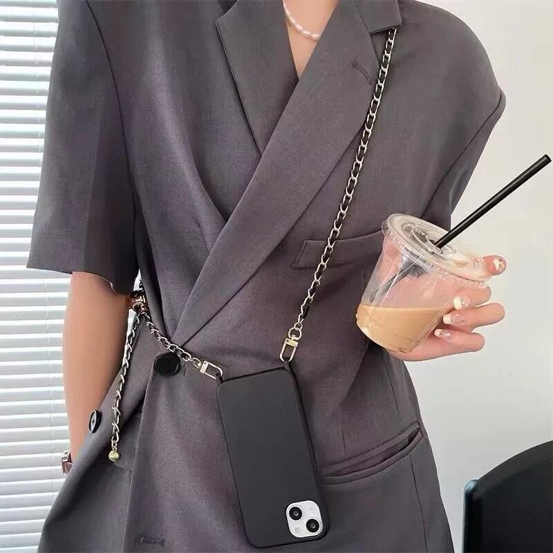 Charm Rantai Panjang Chain Phone Charm Gantungan Hp Rantai Tali Hp Rantai Emas Tali Tas Tali Rantai 