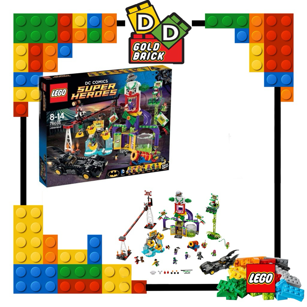 Lego DC Super Heroes 76035 - Joker Land