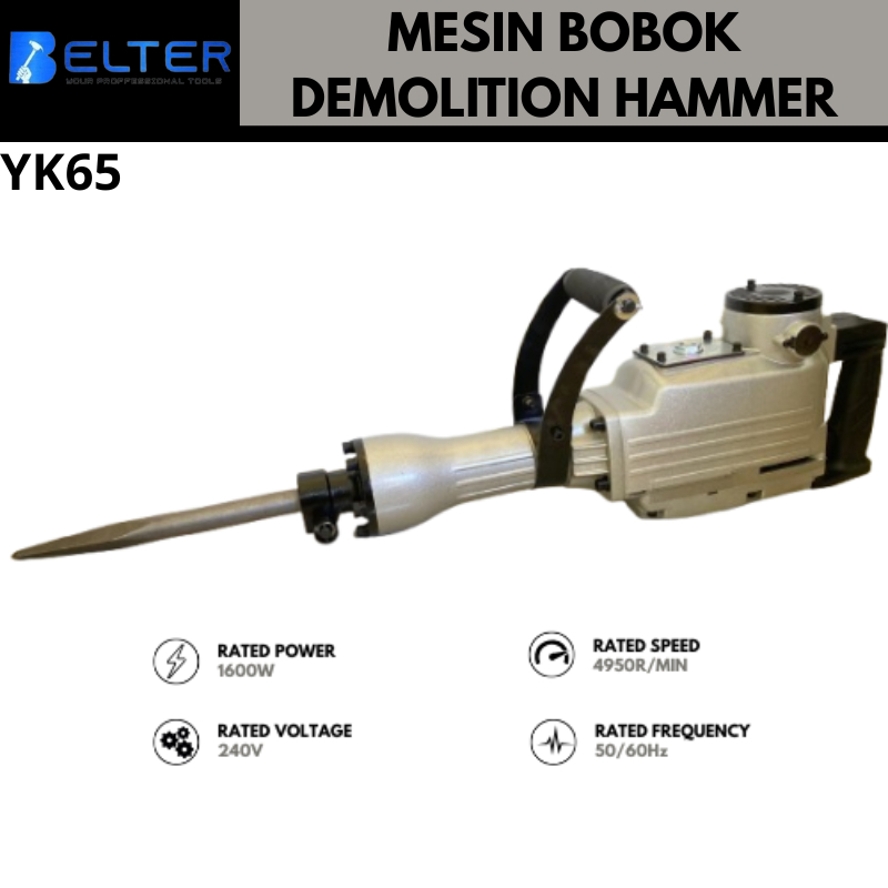 Mesin Jack Hammer Bobok Beton Demolition Hammer Machine
