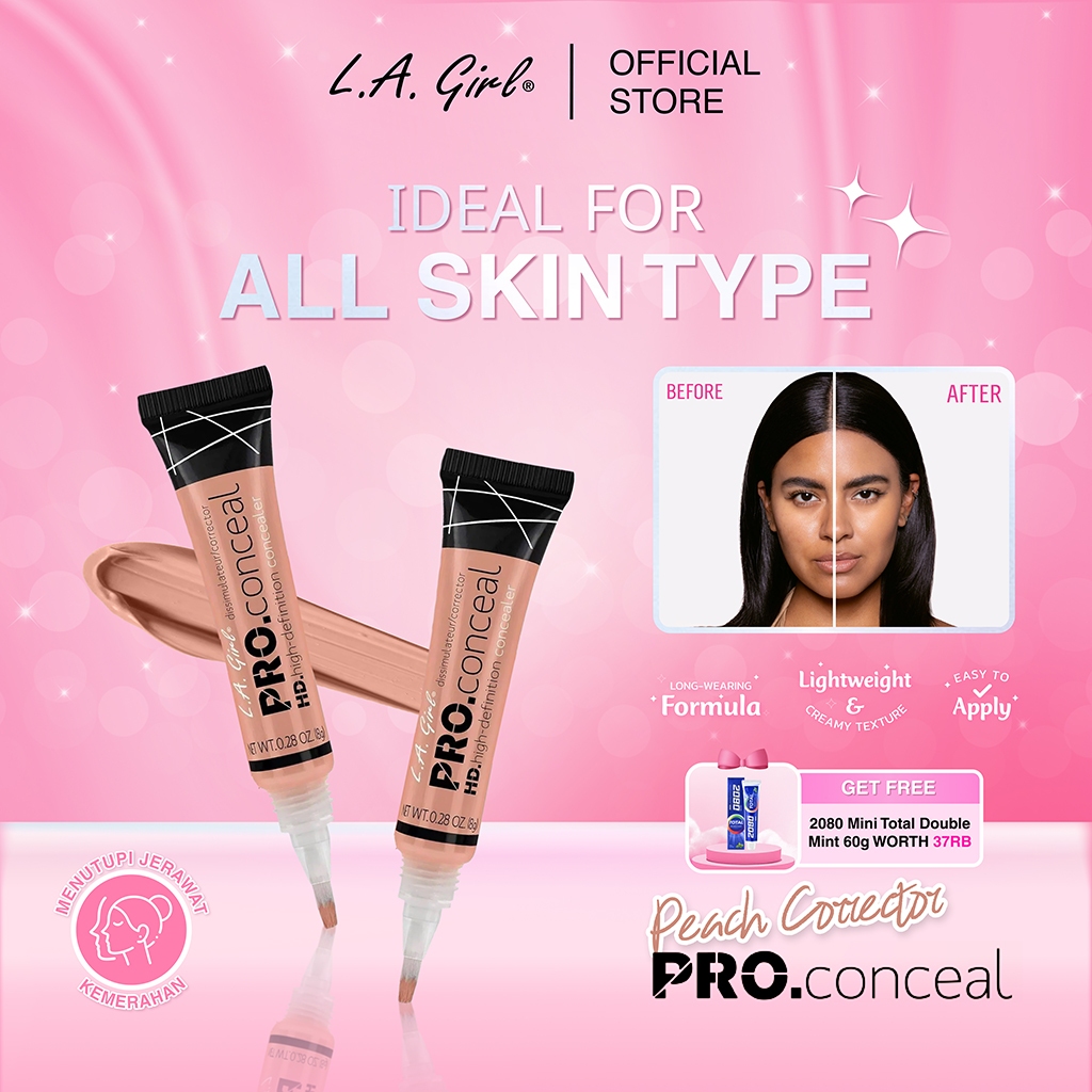 La Girl Hd Pro Concealer Peach Corrector
