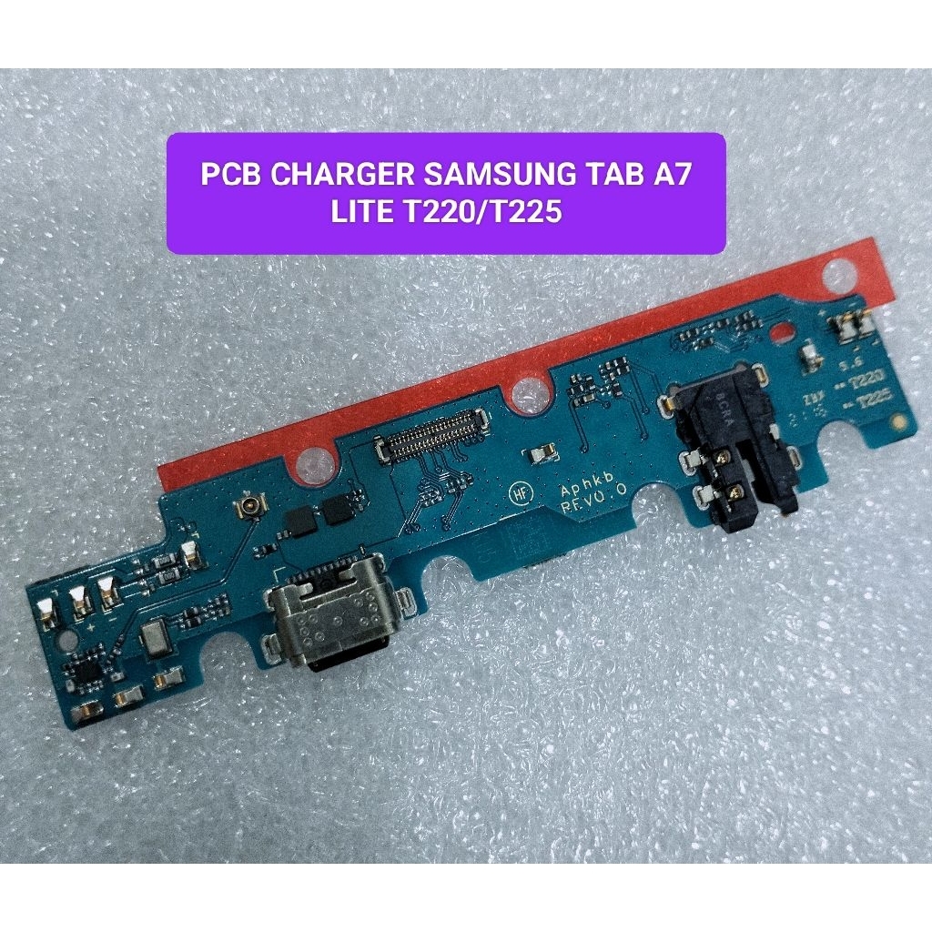 PCB CHARGER KONEKTOR CHARGER PAPAN CHARGER ORIGINAL SAMSUNG TAB A7 LITE/T225