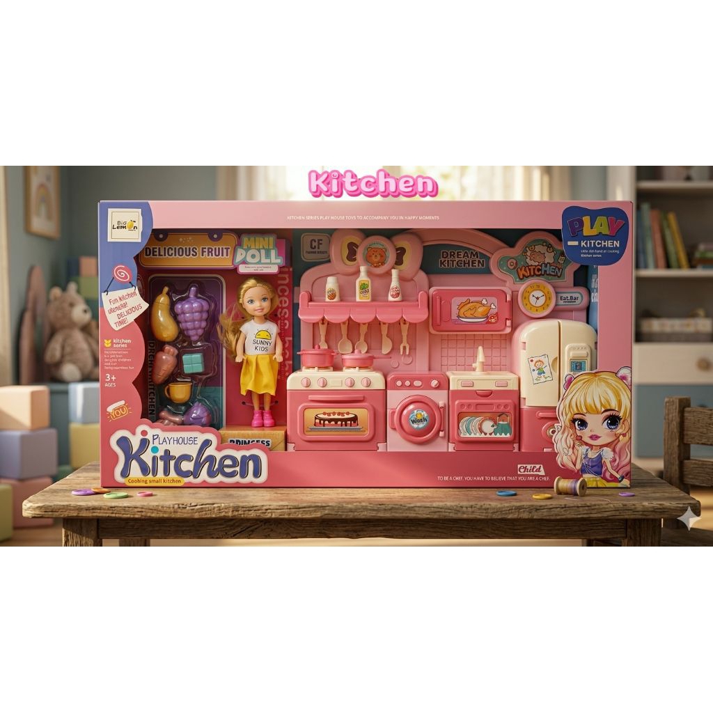 Kitchen Playhouse Barbie