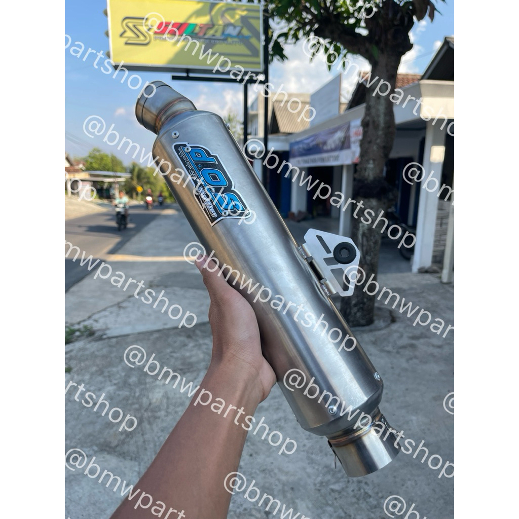 SILINCER KNALPOT DOS TIPE BULAT JENONG SUARA BAS ULEM ORIAN GRADE A BAGUS