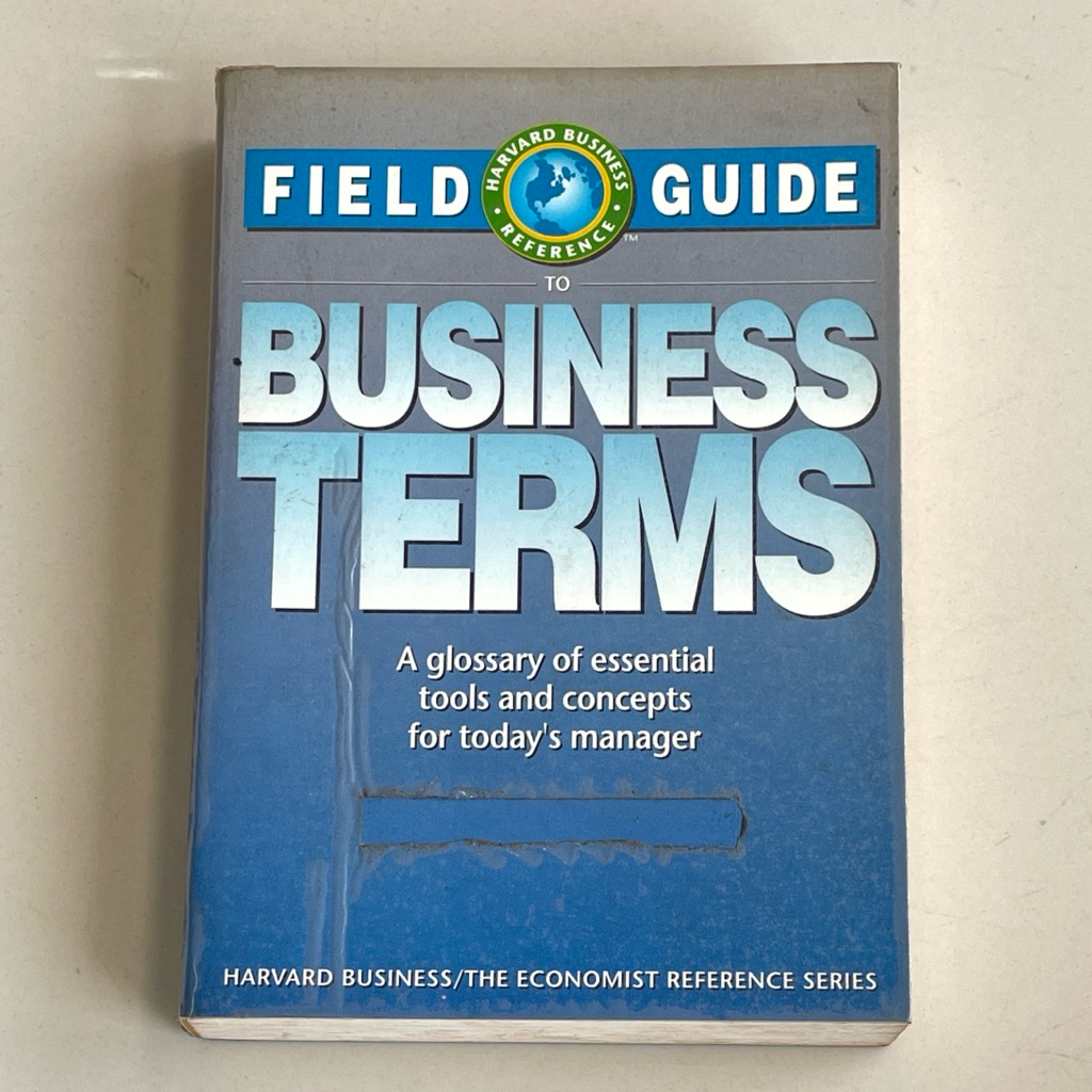 Buku FIELD GUIDE TO BUSINESS TERMS
