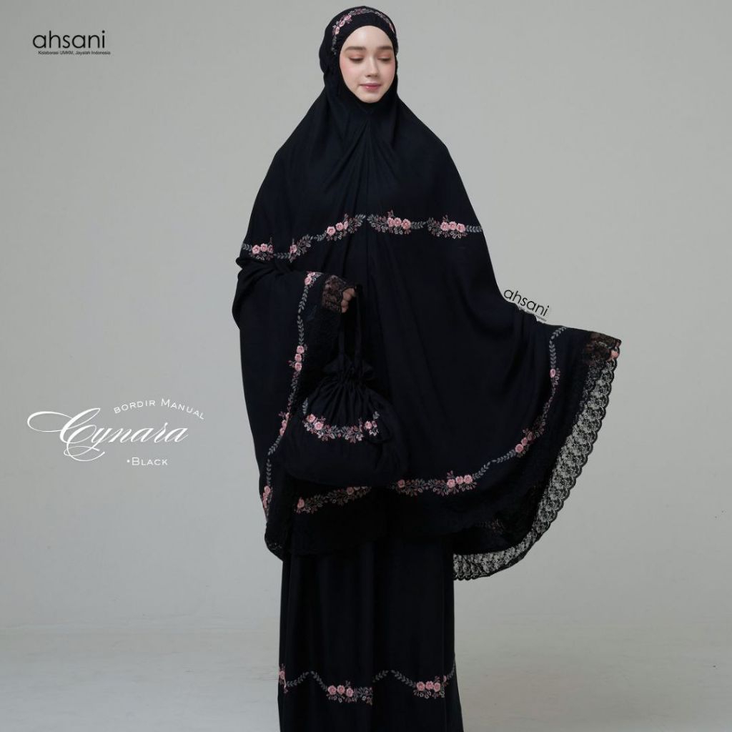 Mukena Cynara / Mukena Ahsani / Mukena Bordir Manual / Mukena Premium / Mukena Rayon Twill Premium