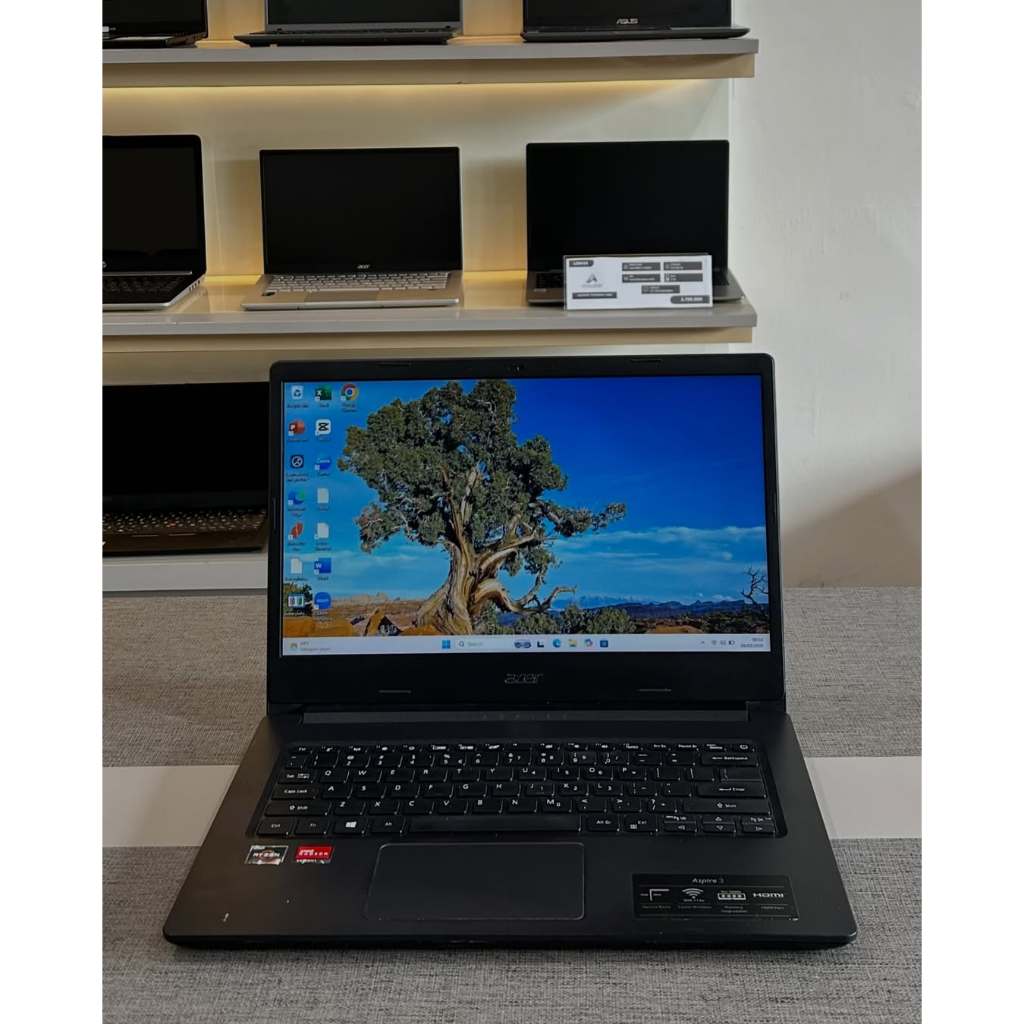 LAPTOP PELAJAR ACER ASPIRE A314-22 RAM 8 SSD 256