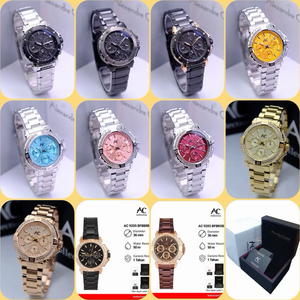 ALEXANDRE CHRISTIE 9205BF ORIGINAL / AC 9205 wanita / AC 9205 PERMATA