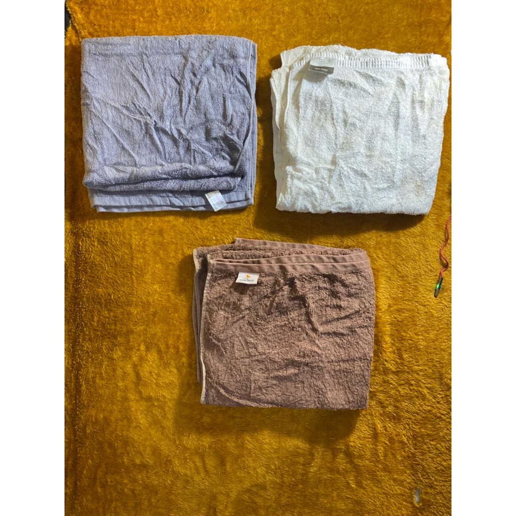 PL Handuk Besar Dewasa Bermerek Bukan  Abal-abal Serba 45rb Uk 70x135cm. Iz