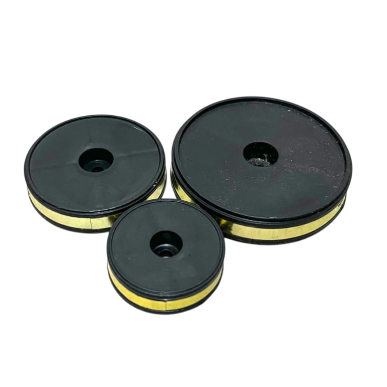 Kaki box amplifier plastik pvc list kuning ups