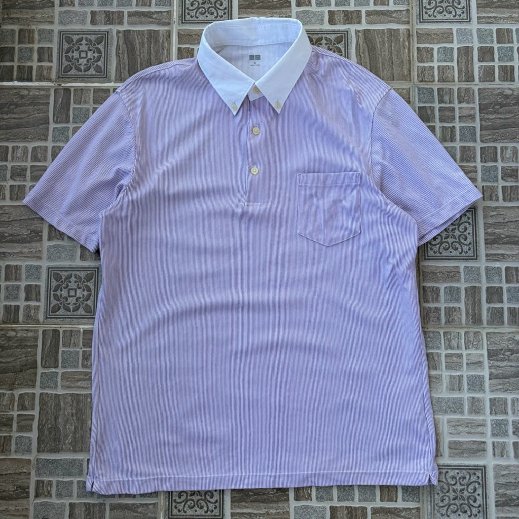 UNIQLO STRIPE POLO SHIRT