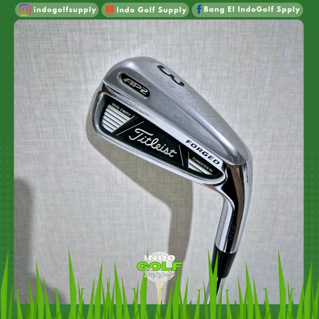 Iron 3 Titleist AP2 710 Forged Tungsten Ni Alternatif Tee Off– Stick Golf Ori