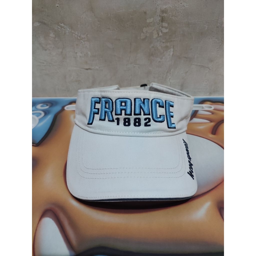 Topi Golf Bolong Le coq Sportif France Putih