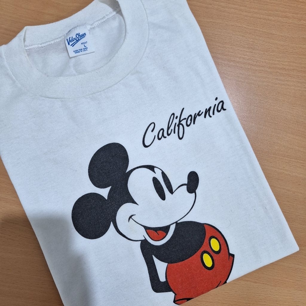 vintage kaos mickey disney harley davidson