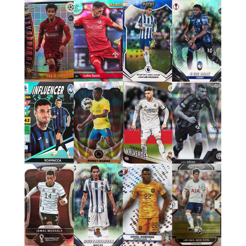 KARTU BOLA ORI SOCCER TRADING CARD FOOTBALL SUPER STAR MESSI RONALDO LEGENDS DLL