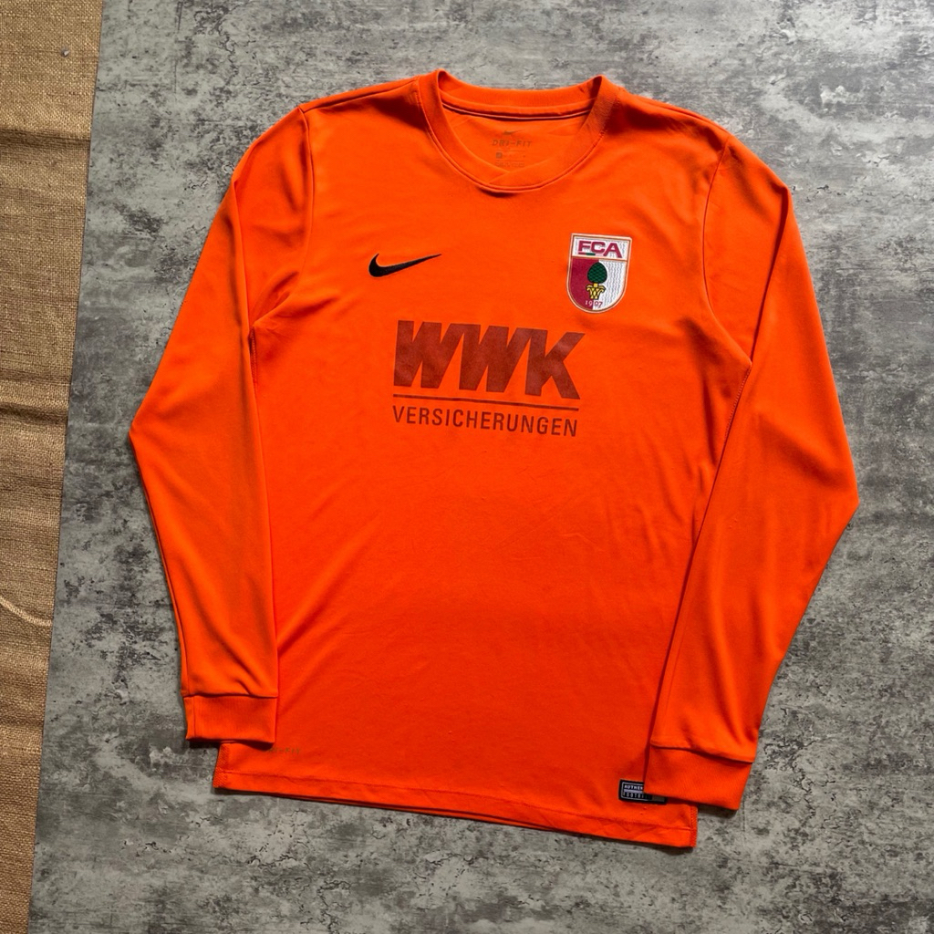 Kaos Olahraga Fc Augburg Goalkeeper Jersey