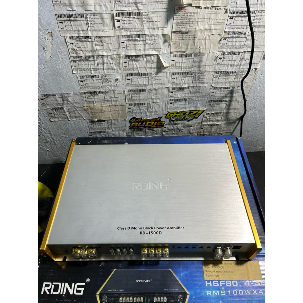 Riding Class D 1500W Monoblok Power Amplifier Mobil | Mono Amplifier Subwoofer CarAudio Bass Power A