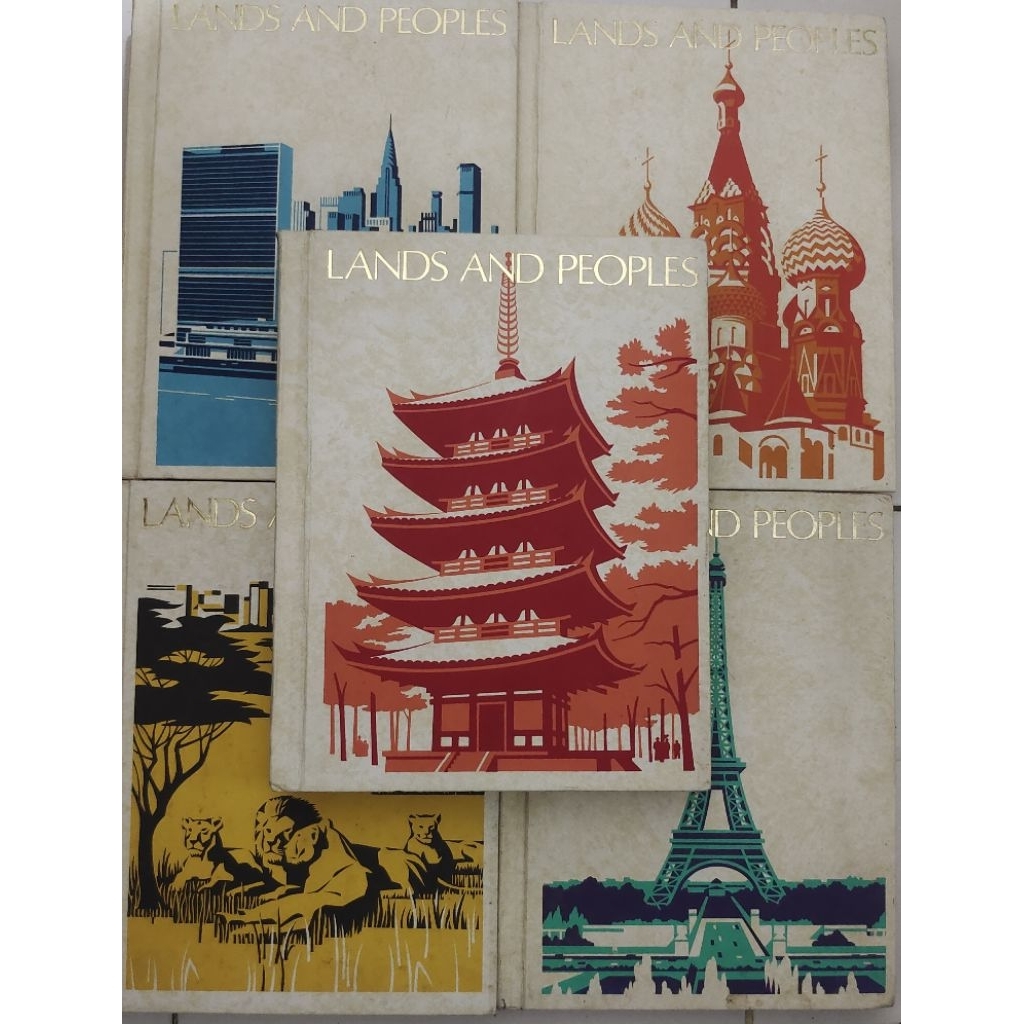 BUKU LANDS AND PEOPLES BEKAS ORIGINAL