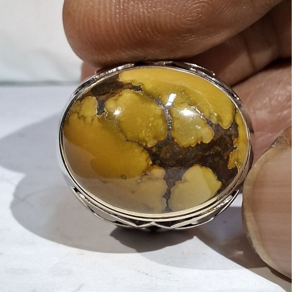 PIRUS XINJIANG HUBEI COKLAT EST DIM 19x14,5x7,5 RING 8