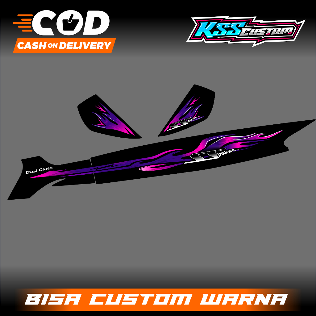 striping fizr variasi ss two - striping ss two malaysia custom