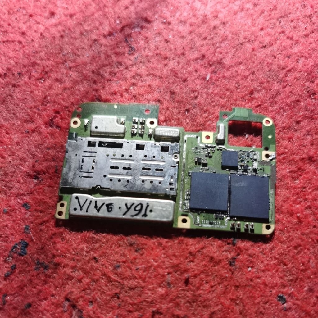 mesin vivo y91 untuk bahan bukan normal ic cpu emmc ada.