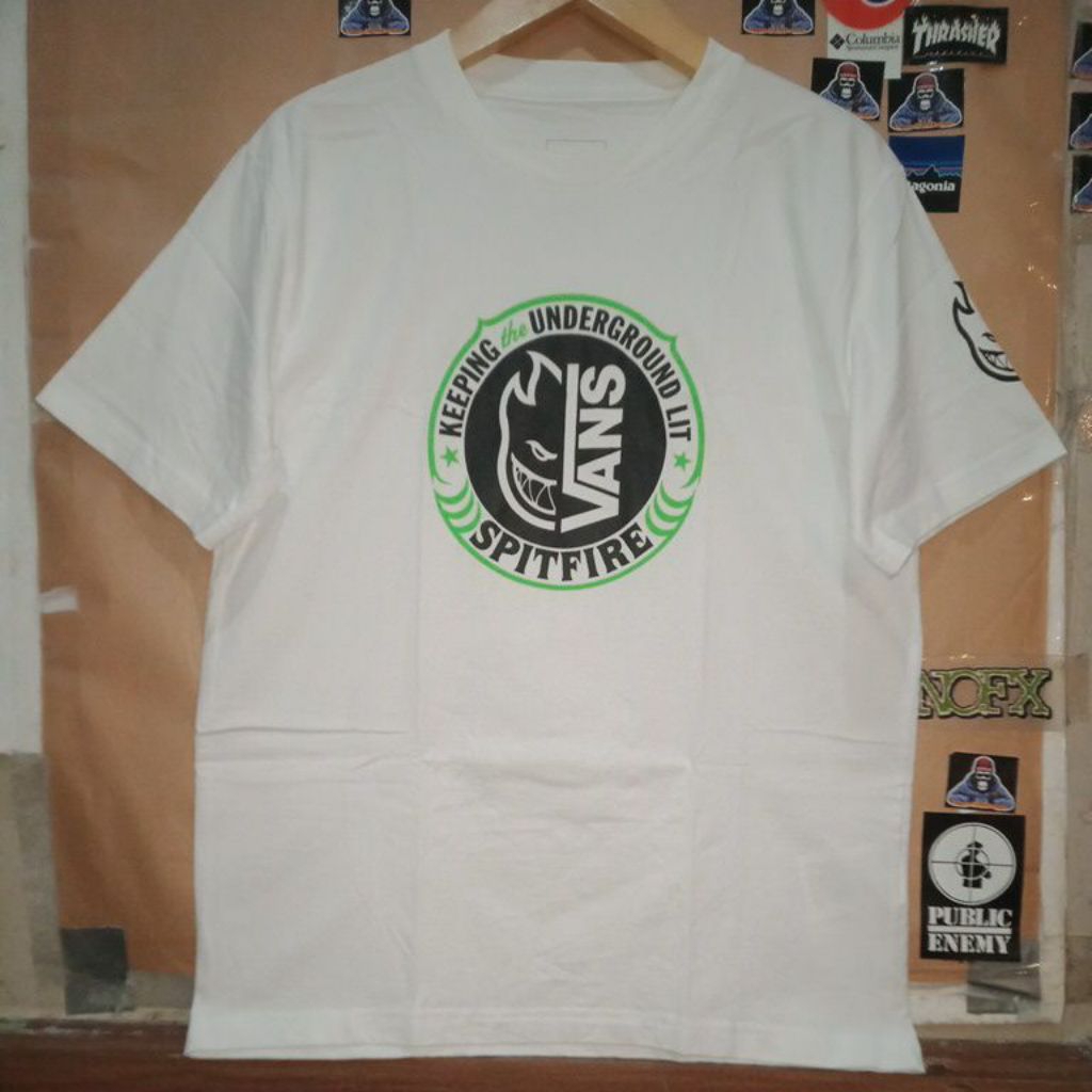 SPITFIRE X VANS skateboarding t-shirt size S fit M private collection original