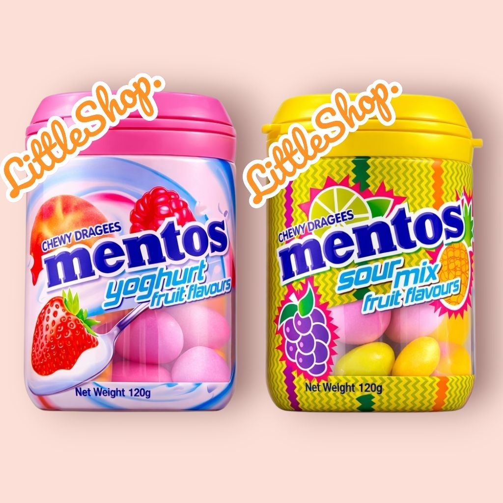 Permen MENTOS YOGHURT / MENTOS SOUR - Permen Import