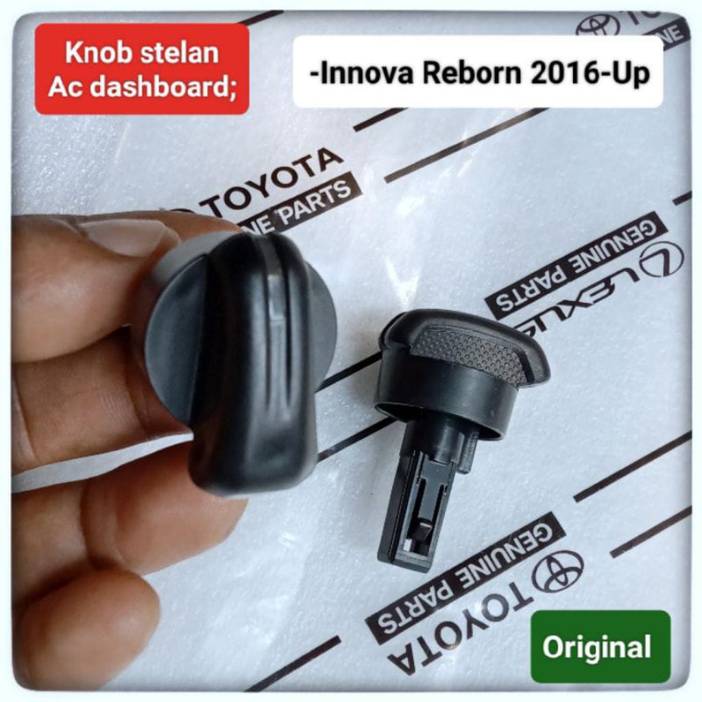 Putaran AC Innova Reborn 2016 Up Tombol Control AC Depan Innova Reborn Knob Stelan AC Innova Reborn 
