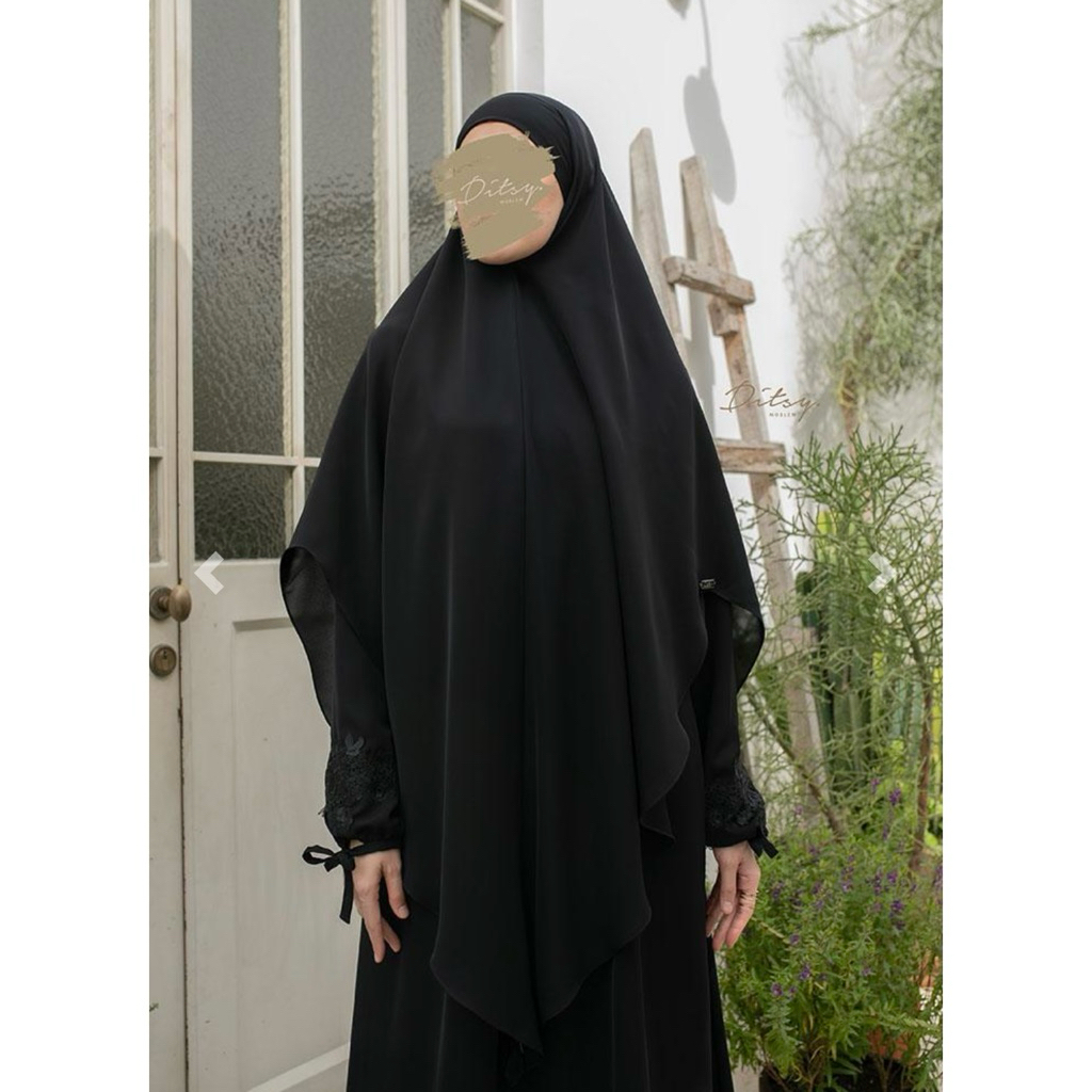 Ditsy moslem - Shaheeya Galaxy Nida Formal Black