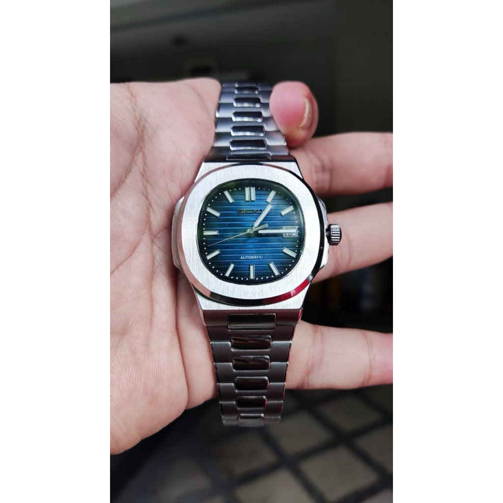 [PRELOVED] SEIKO MOD NAUTILUS - BLUE