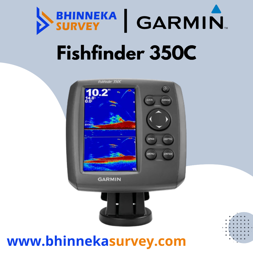GARMIN FishFinder 350c Bekas Siap Pakai Garansi 1 Bulan GPS Fishing