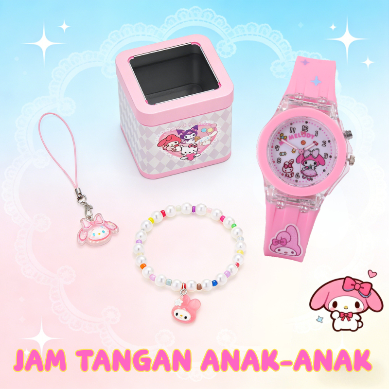 Jam Tangan Anak Perempuan Analog Karakter Lucu Jam Tangan Kado Anak Hadiah Anak/Jam anak tk perempua