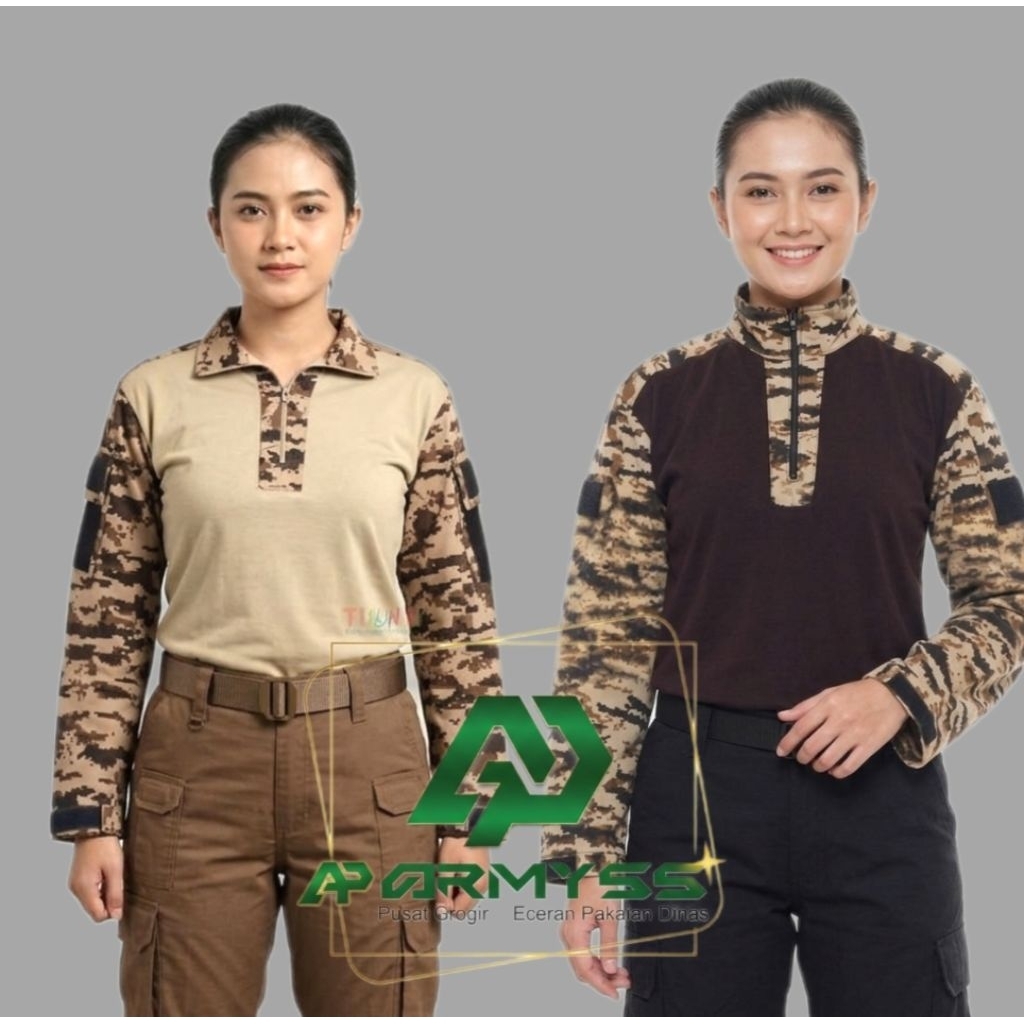 Kaos BDU tectical Pramuka Kaos Panjang Tectical Pramuka