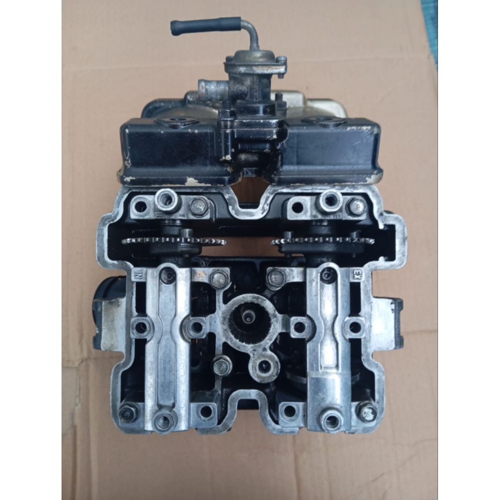 Blok cylinder head kop - block cilinder hed cop isi satria fu 150 - satria fu150 standar second orig