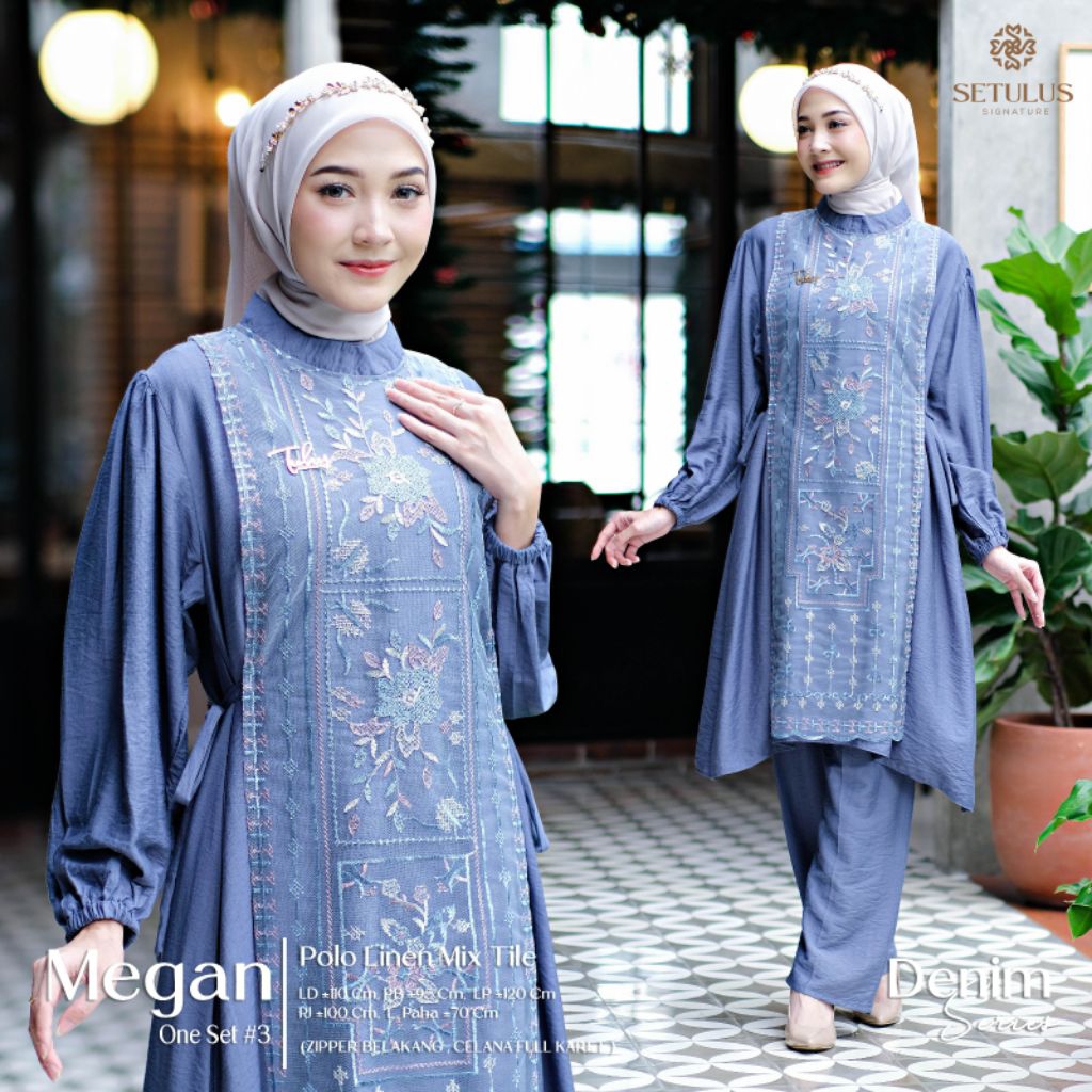 [NEW] SETELAN WANITA MEGAN BY TULUS SIGNATUR // FASHION MUSLIM KEKINIAN //PRIYANKA - AMITHA SET BY C