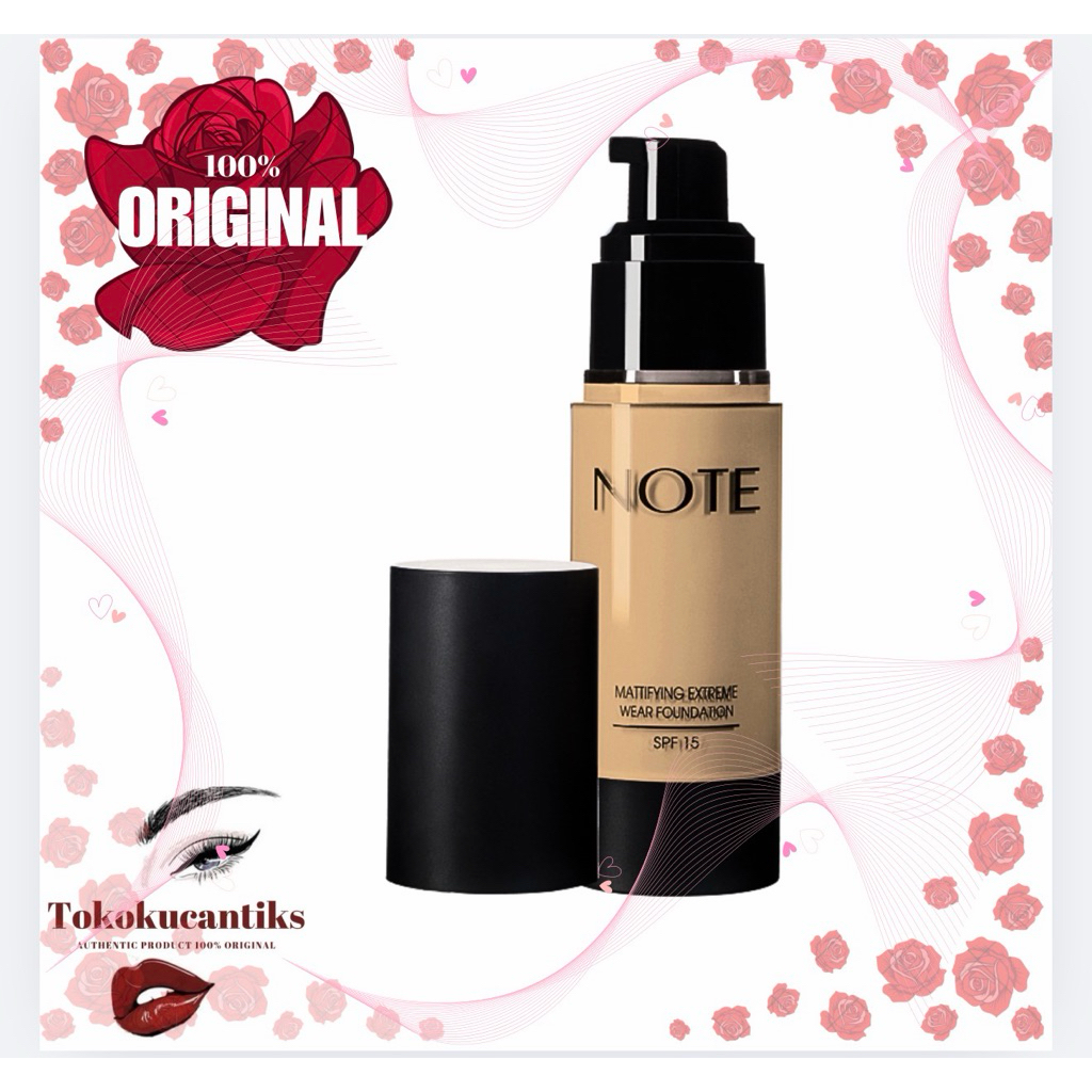 NOTE COSMETICS Mattifying Extreme Wear Foundation