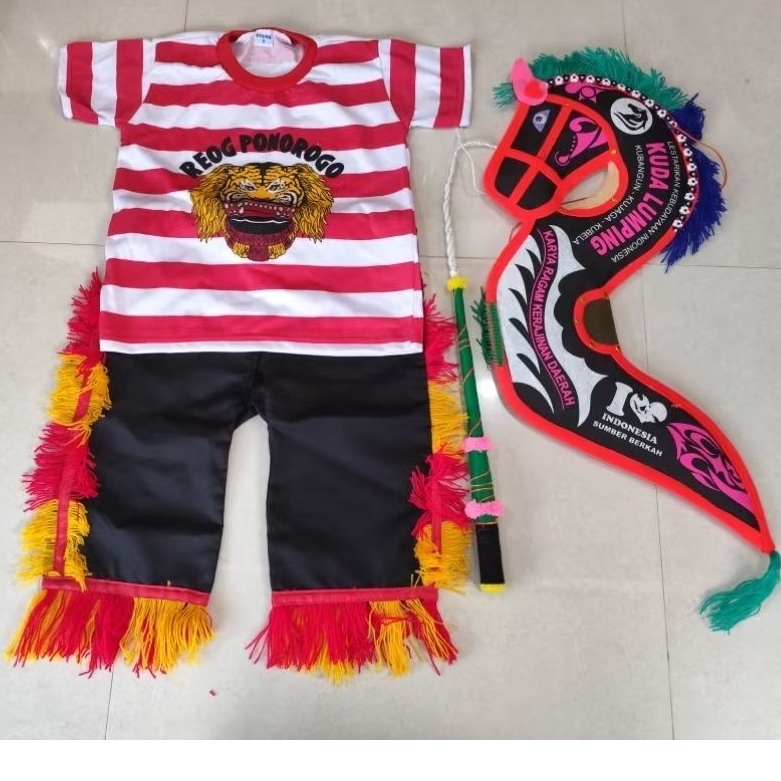stelan reog. stelan baju reog . stelan baju reog anak. baju reog. baju reog anak. baju reog murah