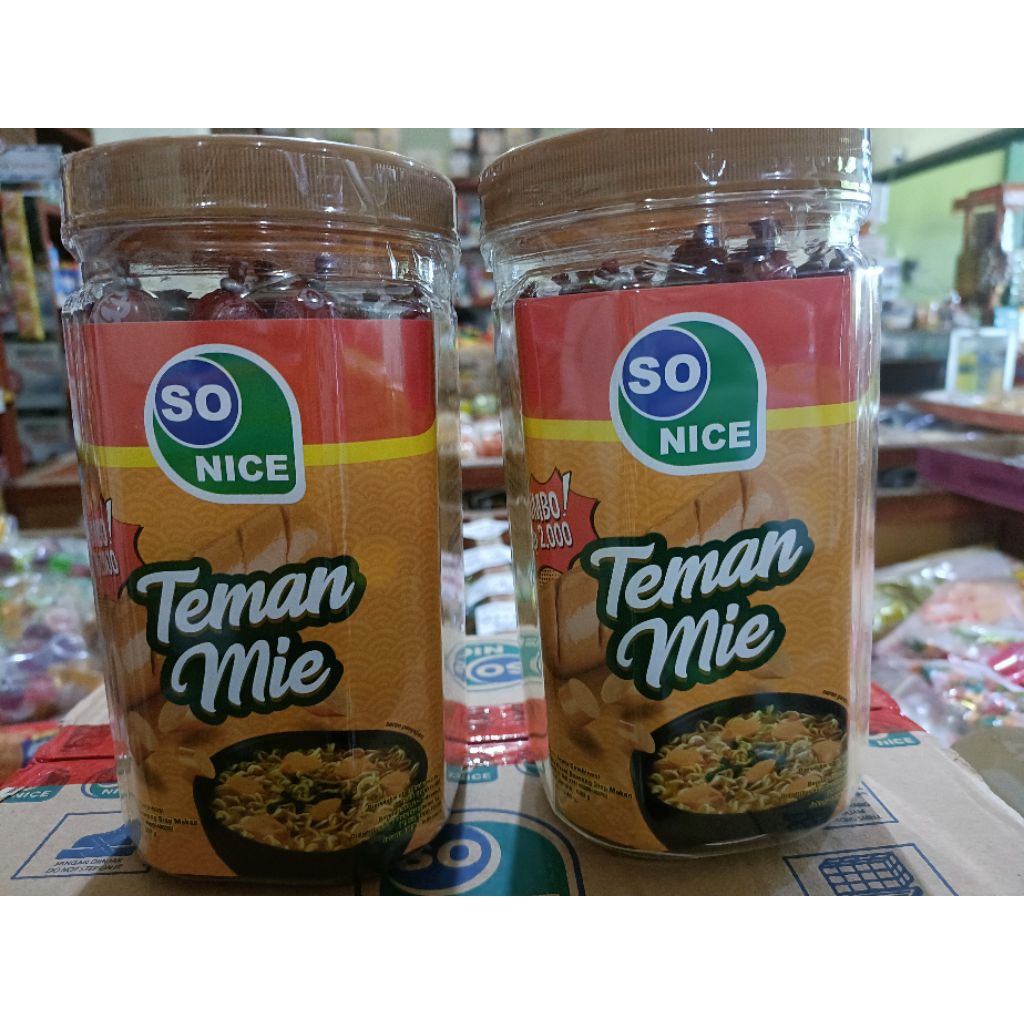 Sosis Sonice Jumbo siap makan - So Nice teman mie - 1 toples isi 17 pcs.