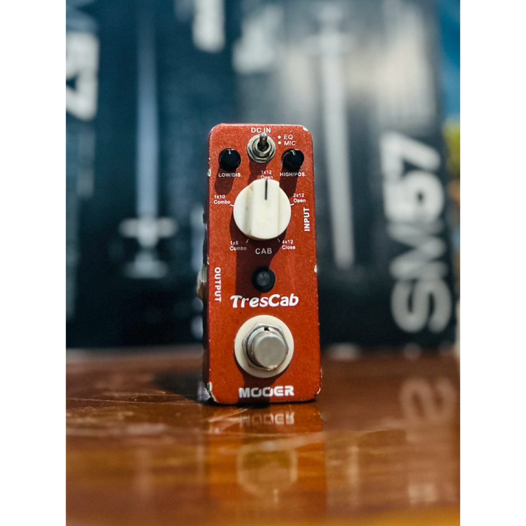 Mooer TresCab Cabsim Cabinet Simulator Pedal Efek Gitar