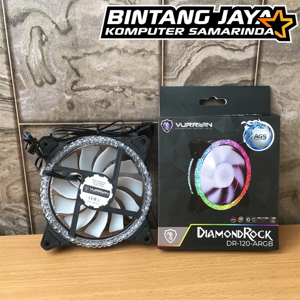 Fan Casing Vurrion DiamondRock DR-120-ARGB 120mm