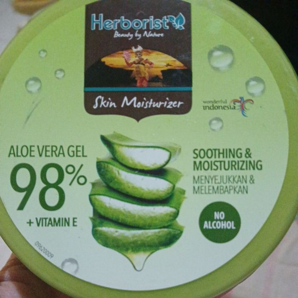 Herborist Aloe Vera Lidah buaya gel exp nov 2026