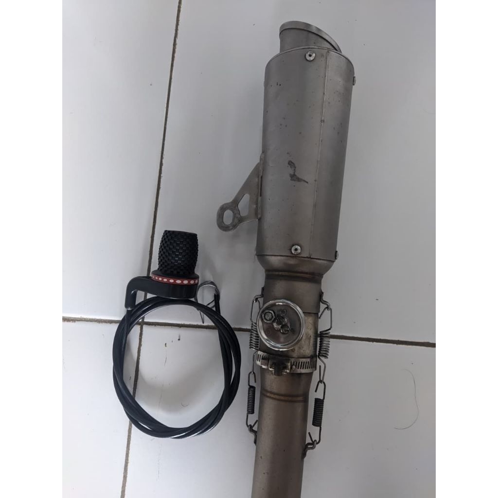 ORIJINAL PROLINER TR1 SHORT TITANIUM FULL SYSTEM CBR150R