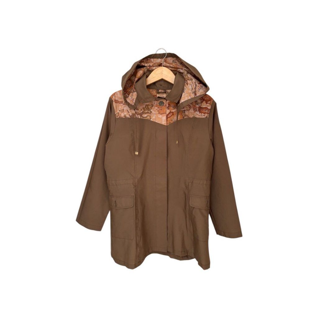 Alviero Martini 1A Classe Windbreaker Parka Jacket