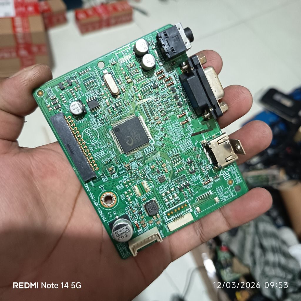 Part monitor LED Lenovo S22e-19 mobo psu ( Bekas )